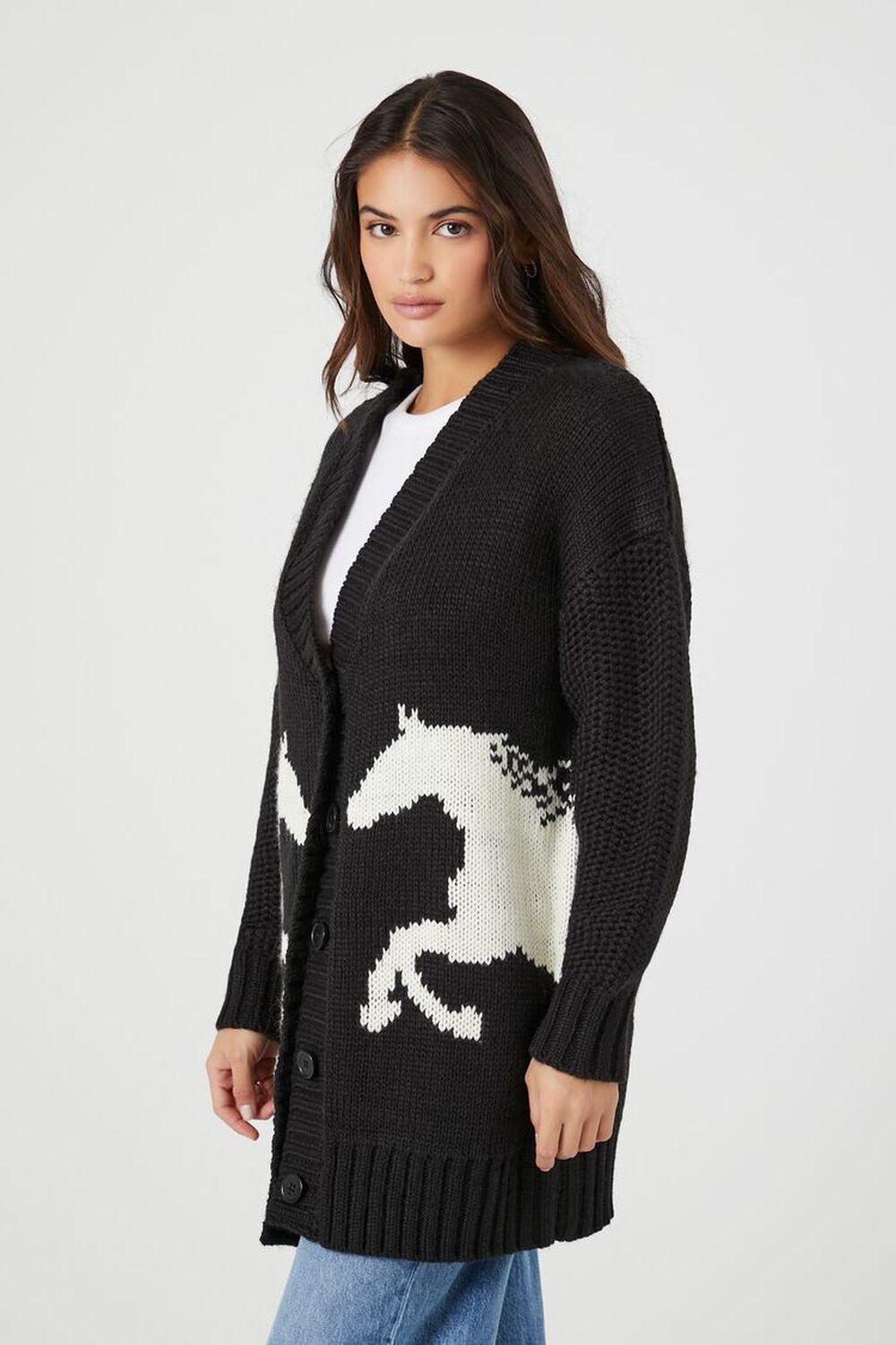 Horse Cardigan Sweater